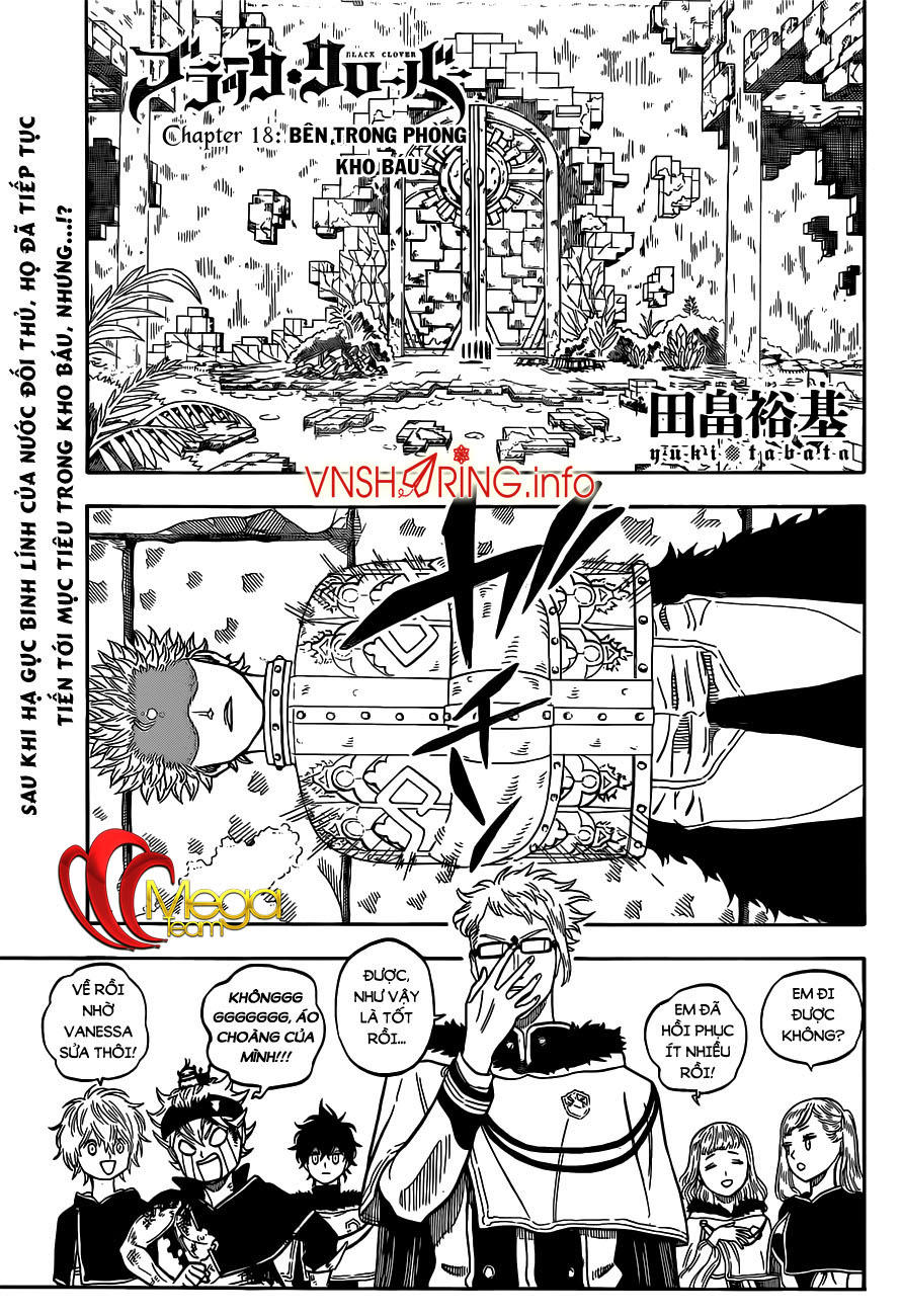 Black Clover - Thế Giới Phép Thuật Chap 18 - Next Chap 19