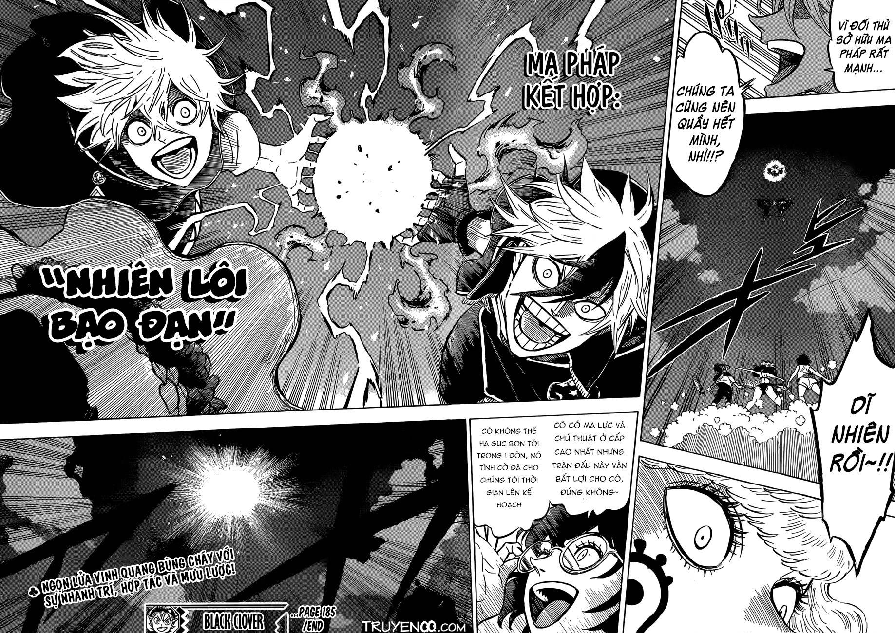 Black Clover - Thế Giới Phép Thuật Chap 185 - Next Chap 186