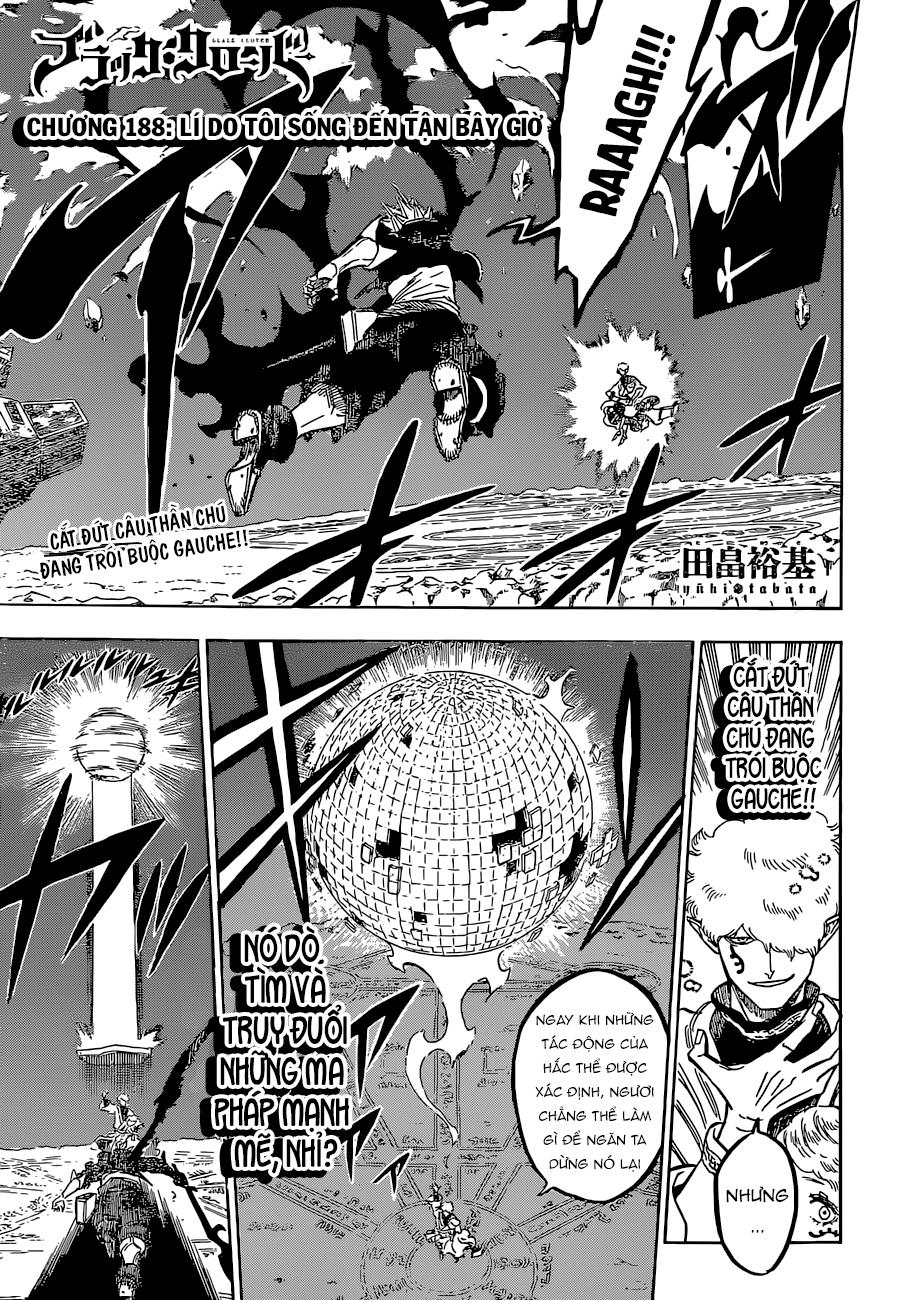 Black Clover - Thế Giới Phép Thuật Chap 188 - Next Chap 189