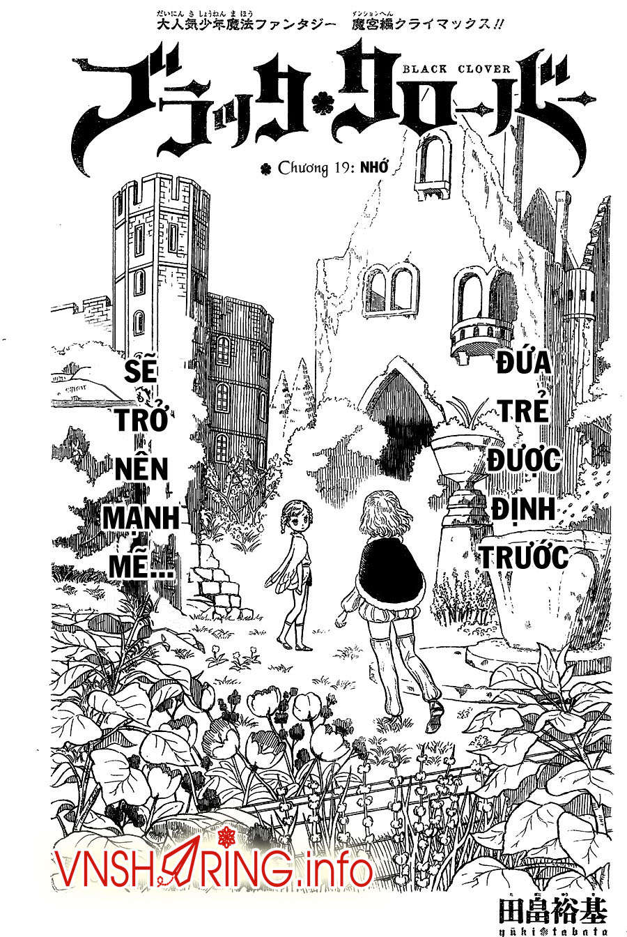 Black Clover - Thế Giới Phép Thuật Chap 19 - Next Chap 20