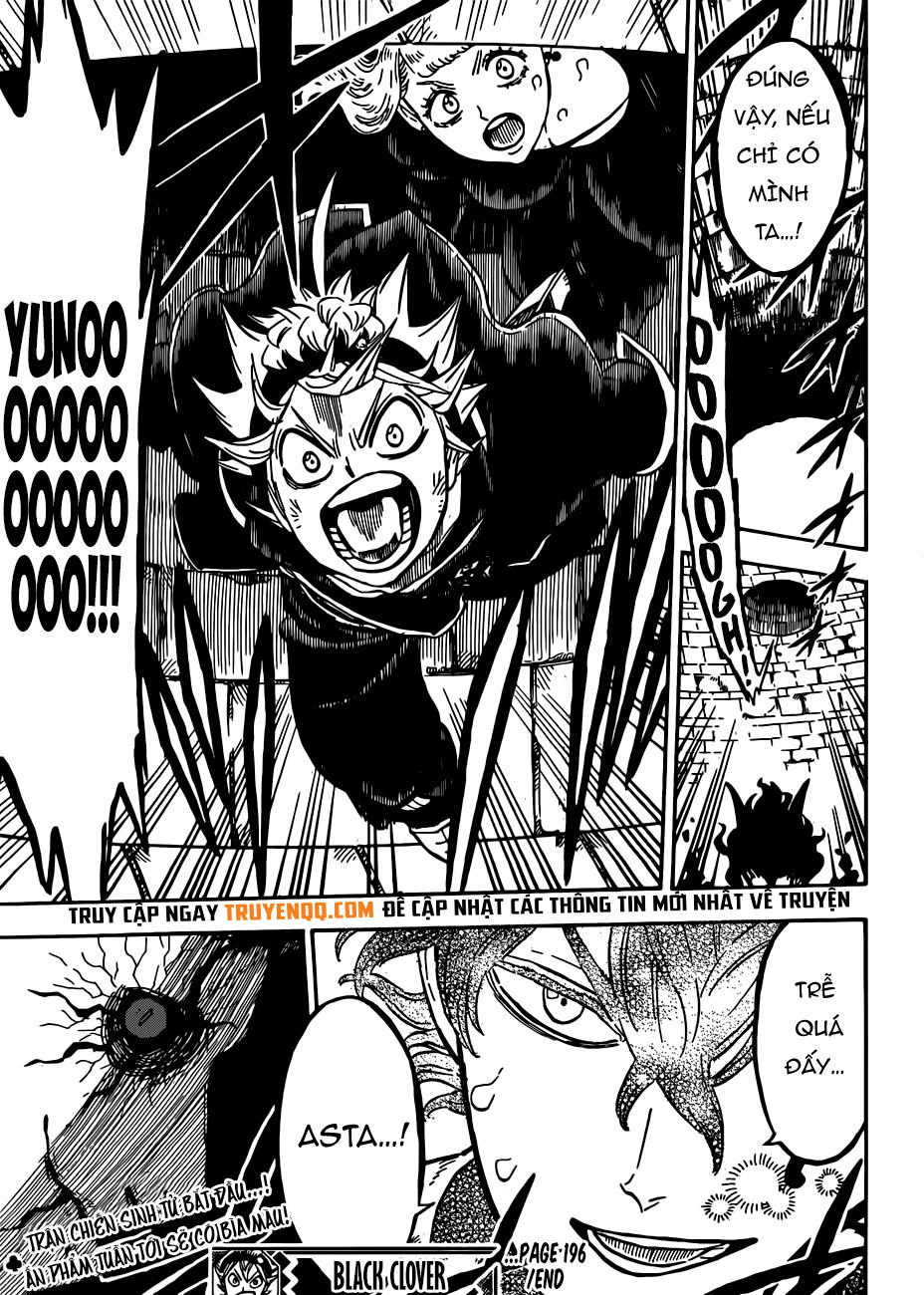 Black Clover - Thế Giới Phép Thuật Chap 196 - Next Chap 197