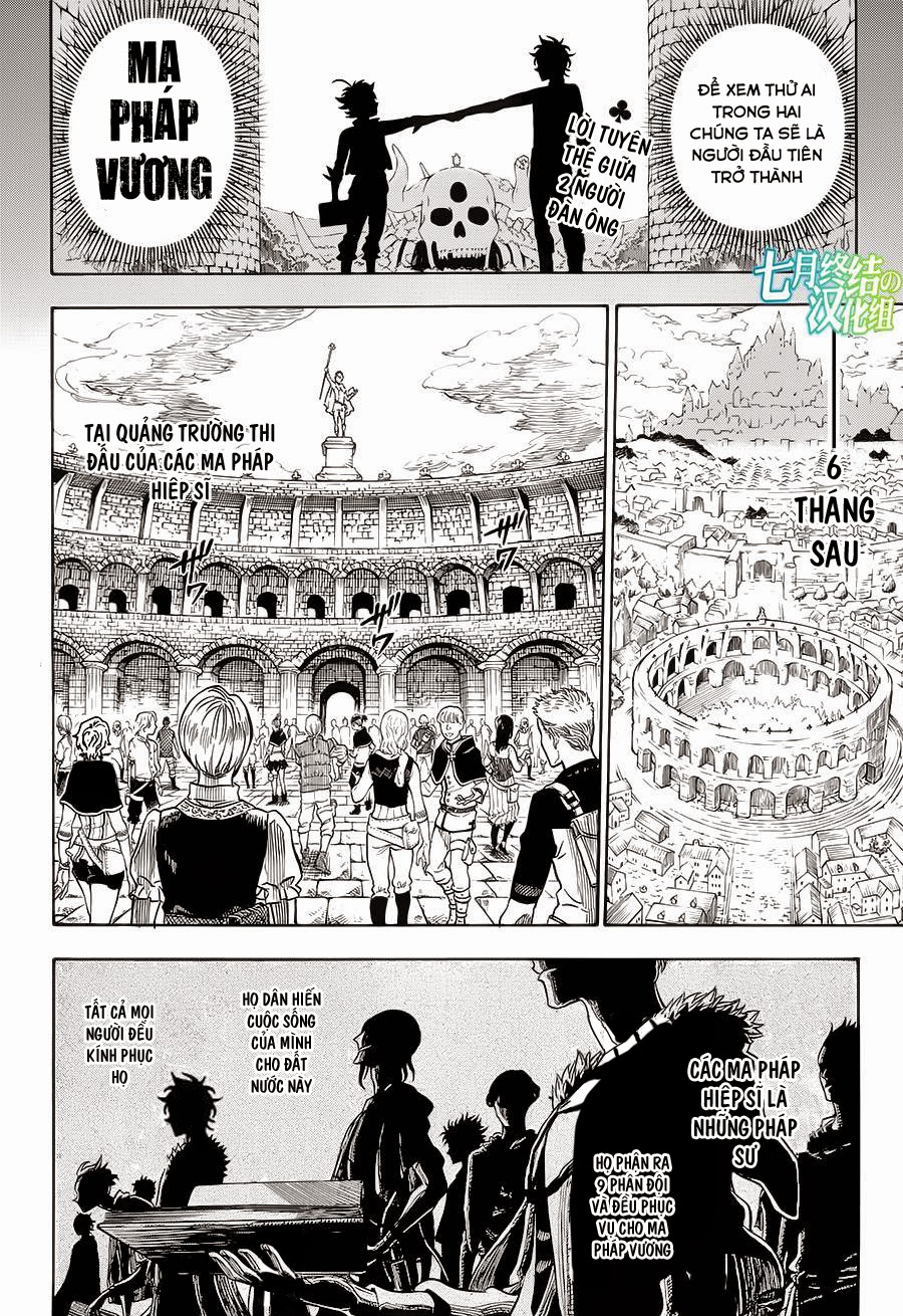 Black Clover - Thế Giới Phép Thuật Chap 2 - Next Chap 3
