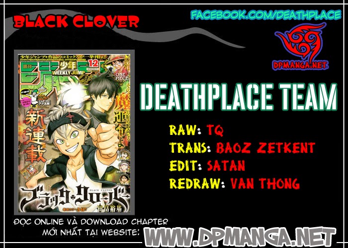 Black Clover - Thế Giới Phép Thuật Chap 2 - Next Chap 3