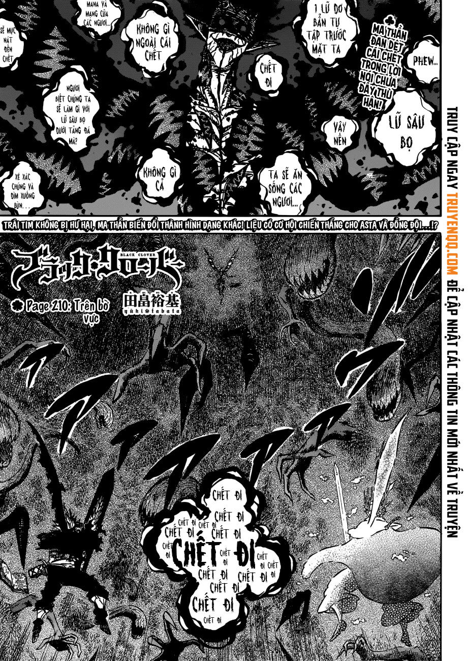 Black Clover - Thế Giới Phép Thuật Chap 210 - Next Chap 211