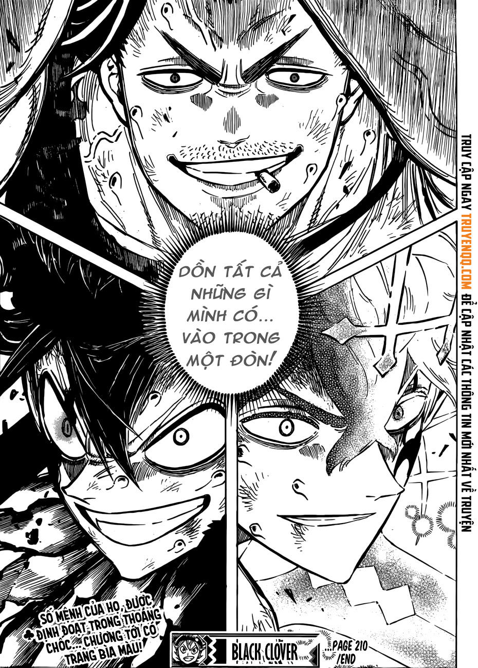 Black Clover - Thế Giới Phép Thuật Chap 210 - Next Chap 211