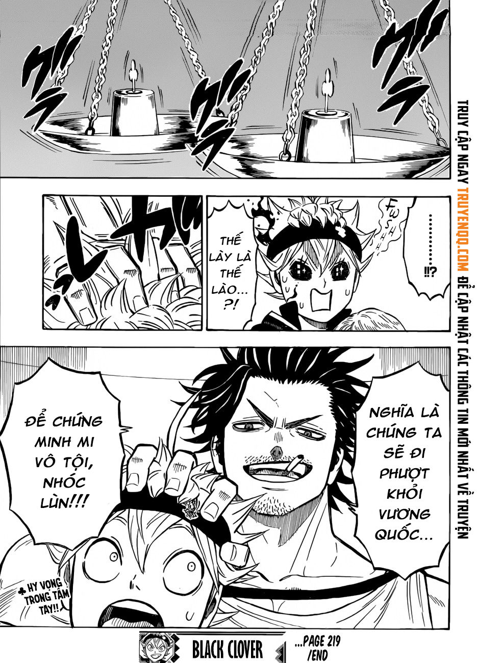 Black Clover - Thế Giới Phép Thuật Chap 219 - Next Chap 220