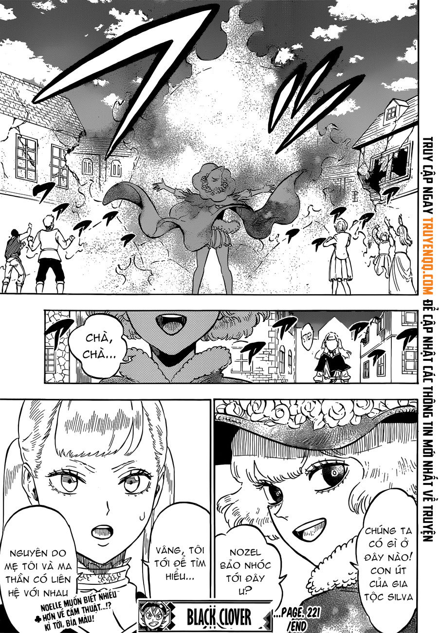 Black Clover - Thế Giới Phép Thuật Chap 221 - Next Chap 222