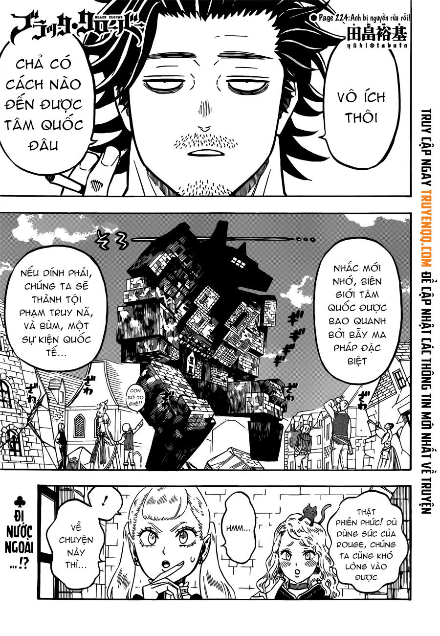 Black Clover - Thế Giới Phép Thuật Chap 224 - Next Chap 225