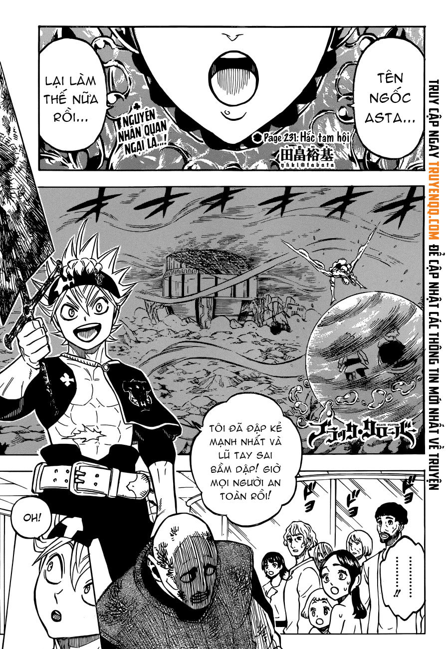 Black Clover - Thế Giới Phép Thuật Chap 231 - Next Chap 232