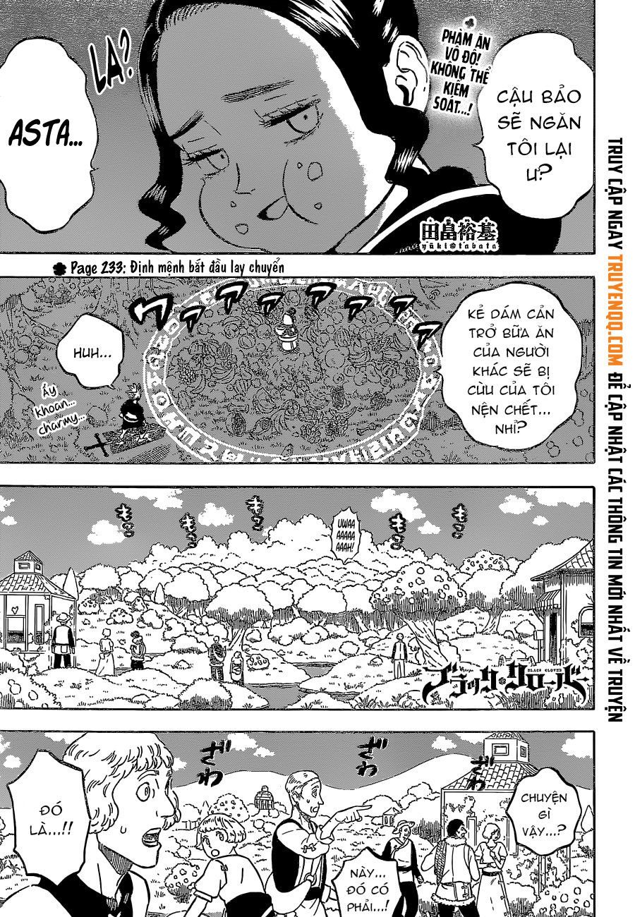 Black Clover - Thế Giới Phép Thuật Chap 233 - Next Chap 234