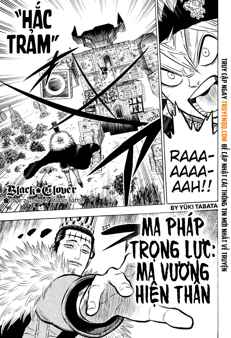 Black Clover - Thế Giới Phép Thuật Chap 241 - Next Chap 242