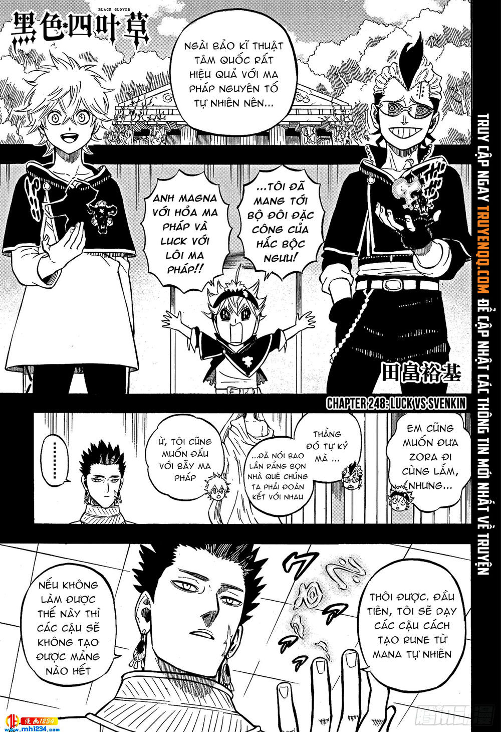 Black Clover - Thế Giới Phép Thuật Chap 248 - Next Chap 249