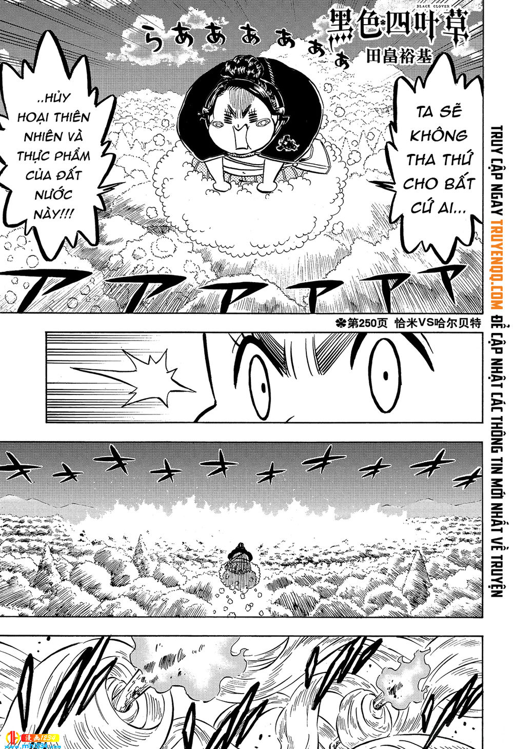 Black Clover - Thế Giới Phép Thuật Chap 250 - Next Chap 251