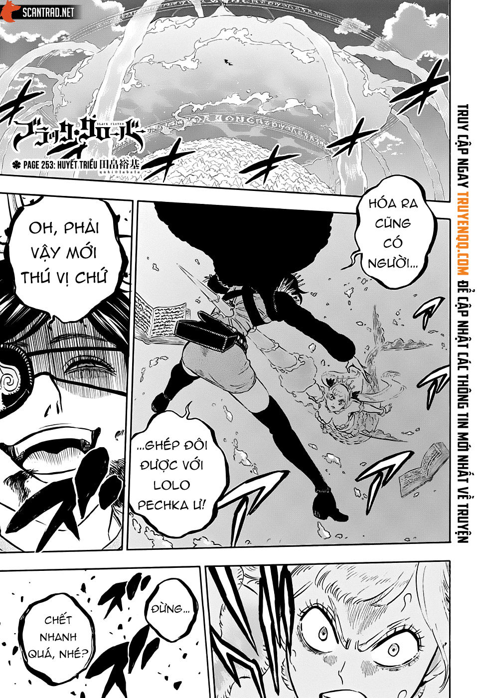 Black Clover - Thế Giới Phép Thuật Chap 253 - Next Chap 254