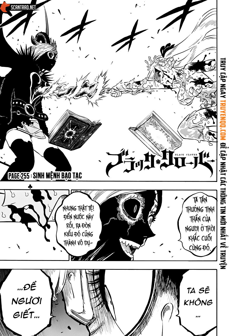Black Clover - Thế Giới Phép Thuật Chap 255 - Next Chap 256