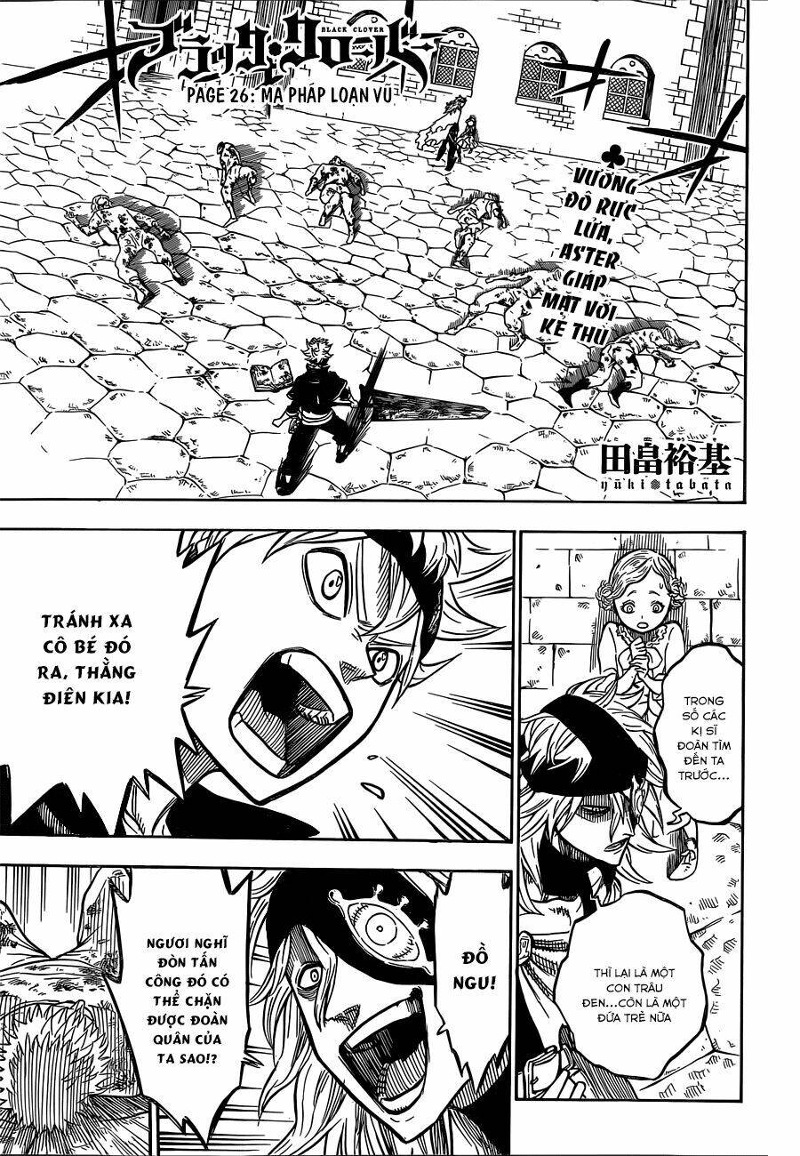 Black Clover - Thế Giới Phép Thuật Chap 26 - Next Chap 27
