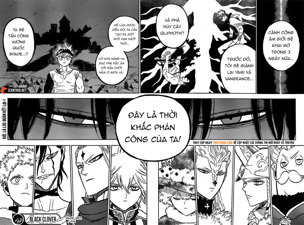 Black Clover - Thế Giới Phép Thuật Chap 263 - Next Chap 264