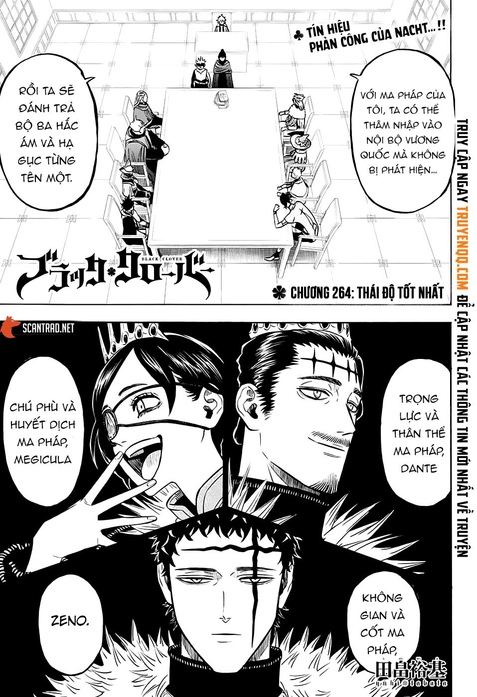 Black Clover - Thế Giới Phép Thuật Chap 264 - Next Chap 265