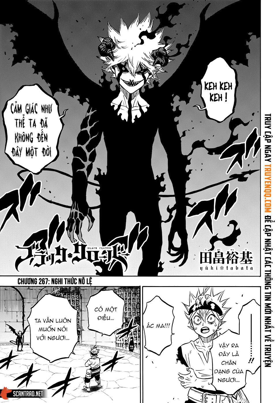 Black Clover - Thế Giới Phép Thuật Chap 267 - Next Chap 268