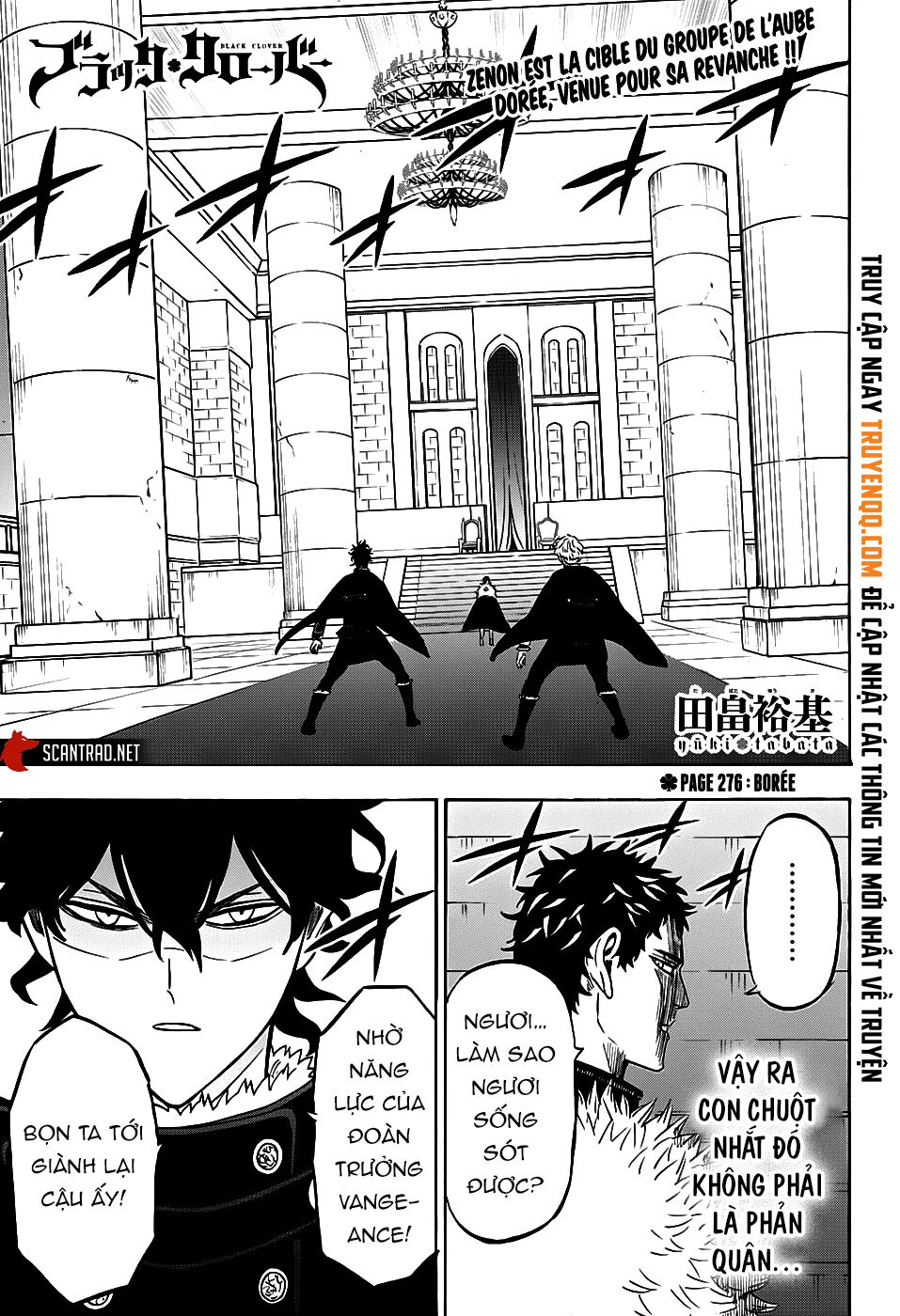 Black Clover - Thế Giới Phép Thuật Chap 276 - Next Chap 277