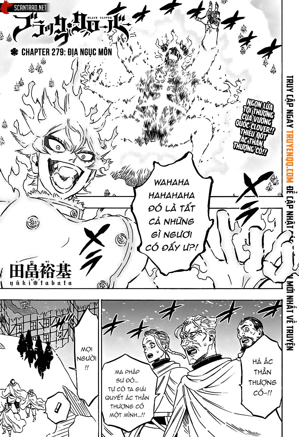 Black Clover - Thế Giới Phép Thuật Chap 279 - Next Chap 280