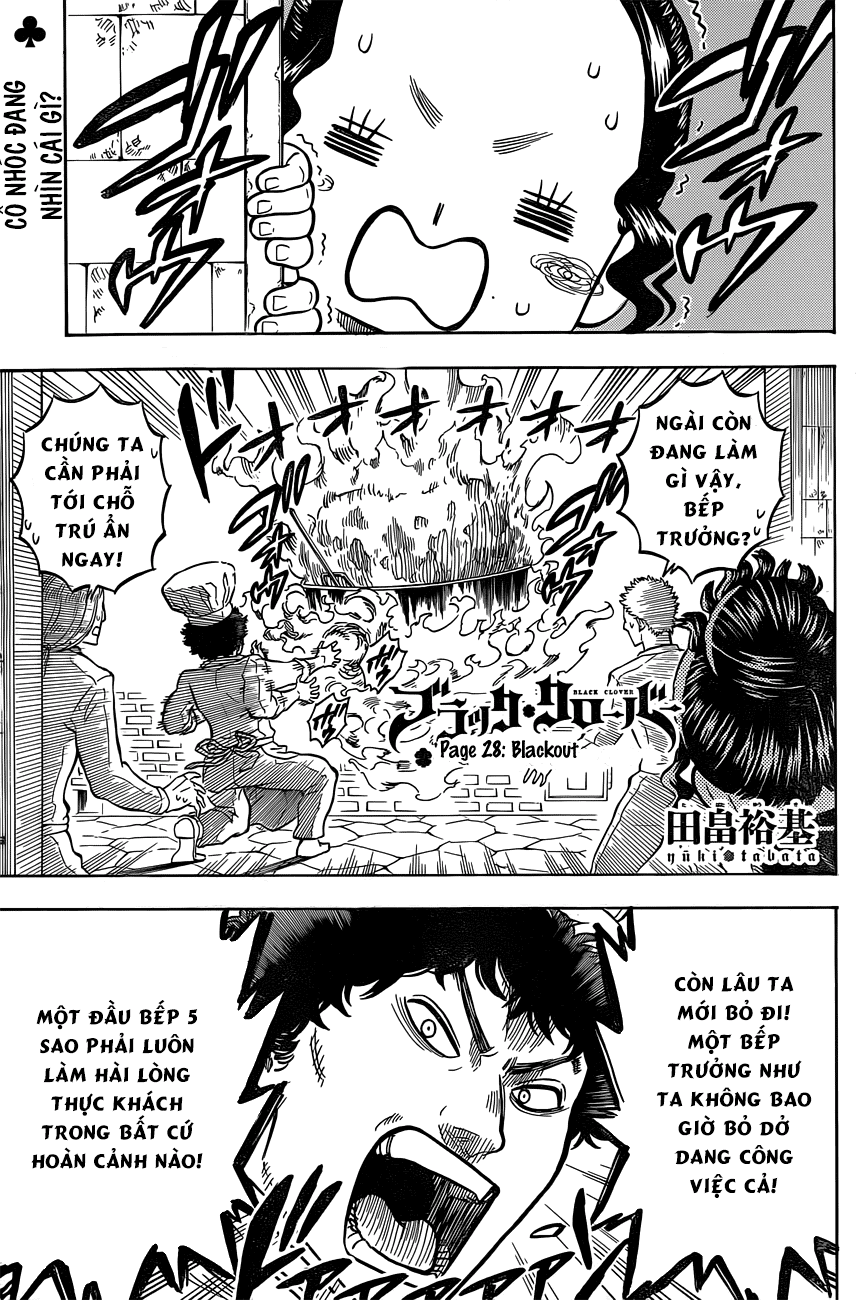 Black Clover - Thế Giới Phép Thuật Chap 28 - Next Chap 29