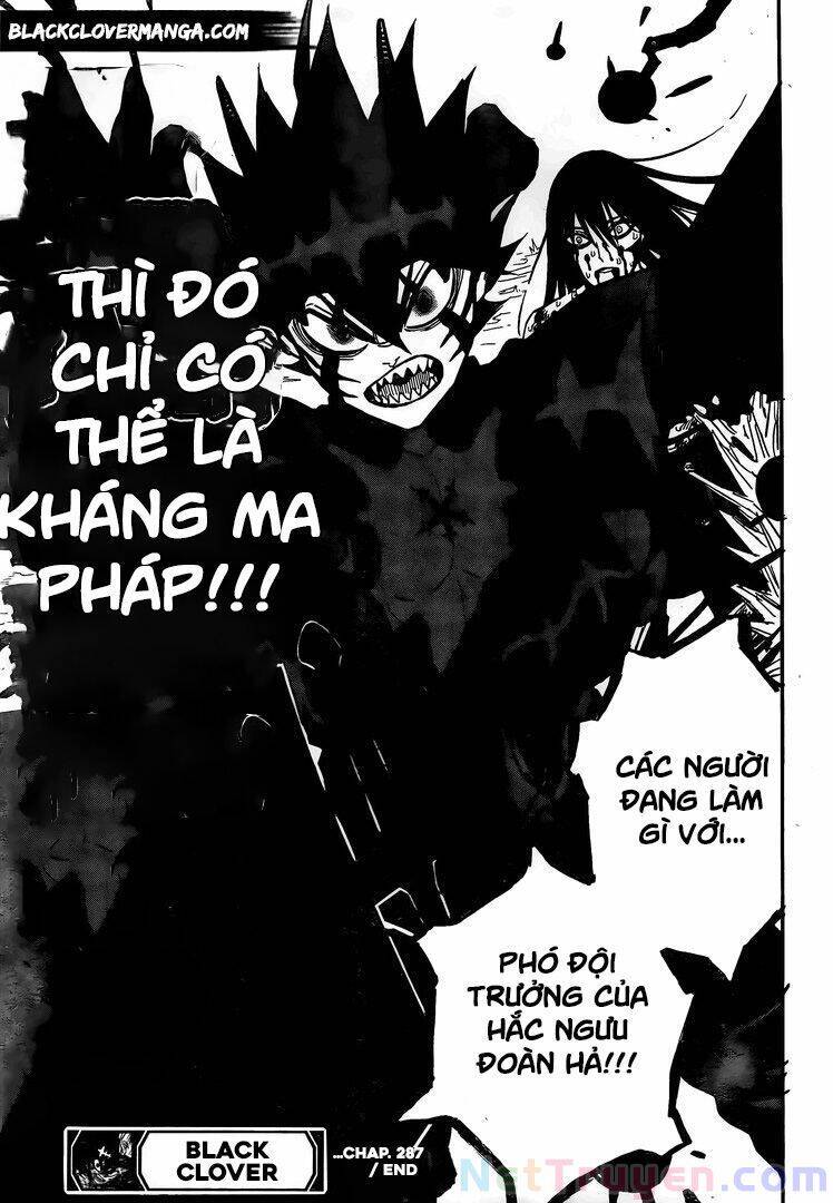 Black Clover - Thế Giới Phép Thuật Chap 287 - Next Chap 288