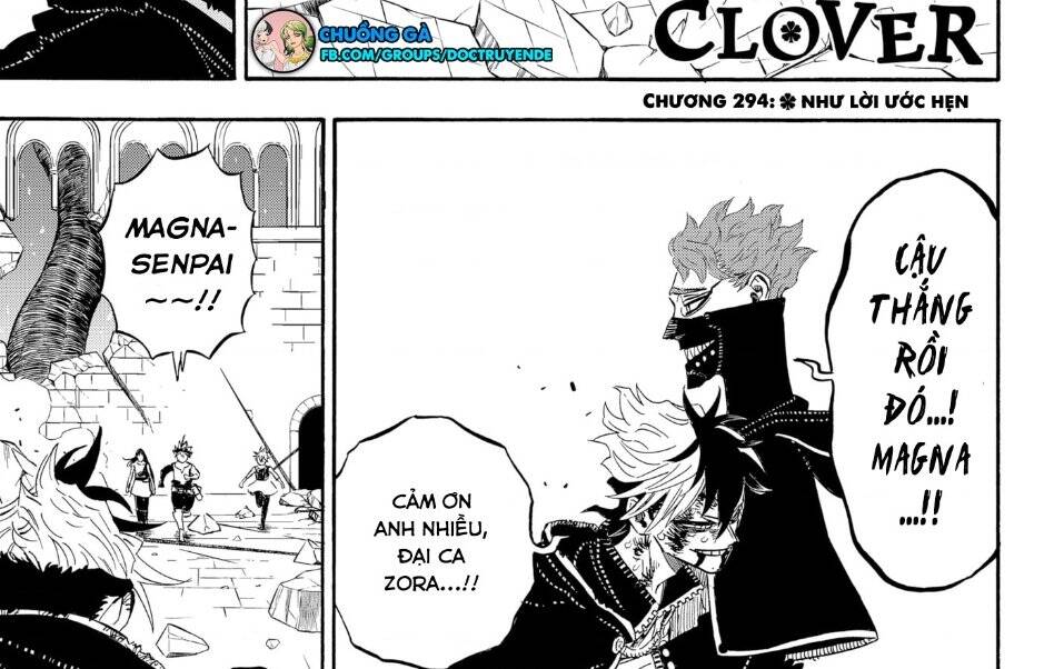 Black Clover - Thế Giới Phép Thuật Chap 294 - Next Chap 295