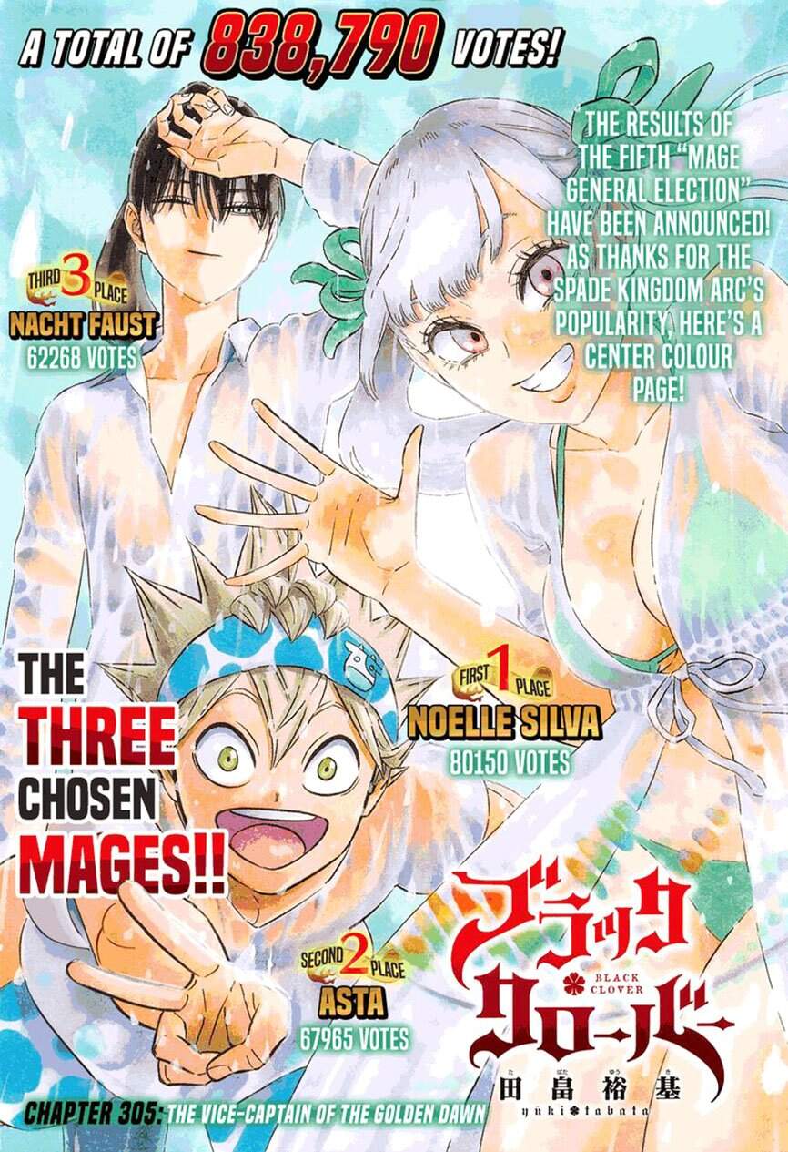 Black Clover - Thế Giới Phép Thuật Chap 305 - Next Chap 306