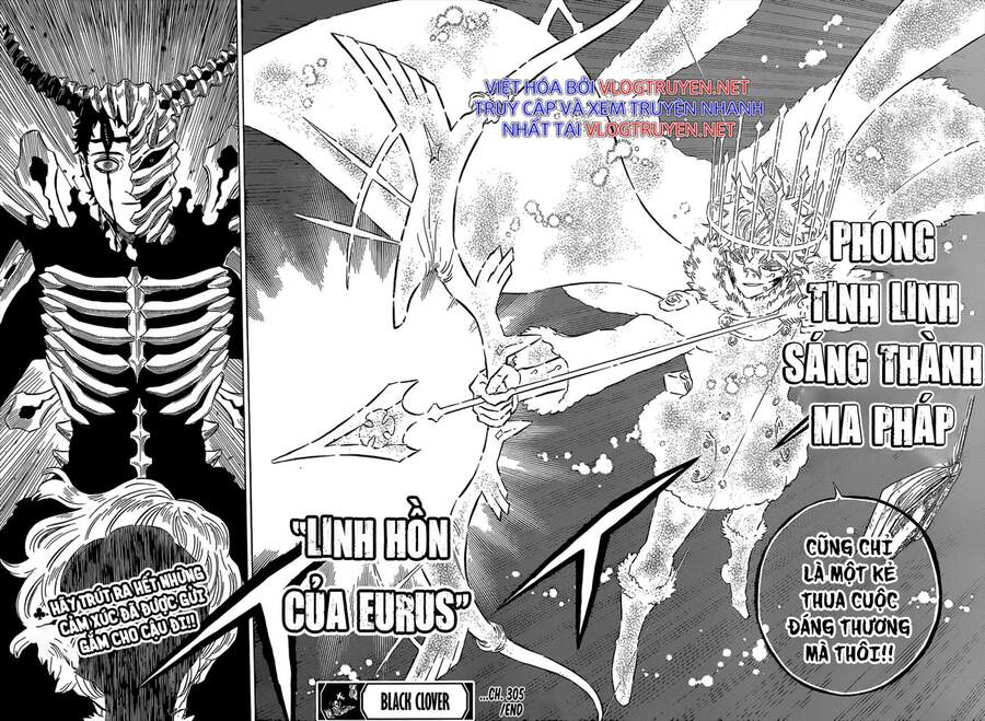 Black Clover - Thế Giới Phép Thuật Chap 305 - Next Chap 306