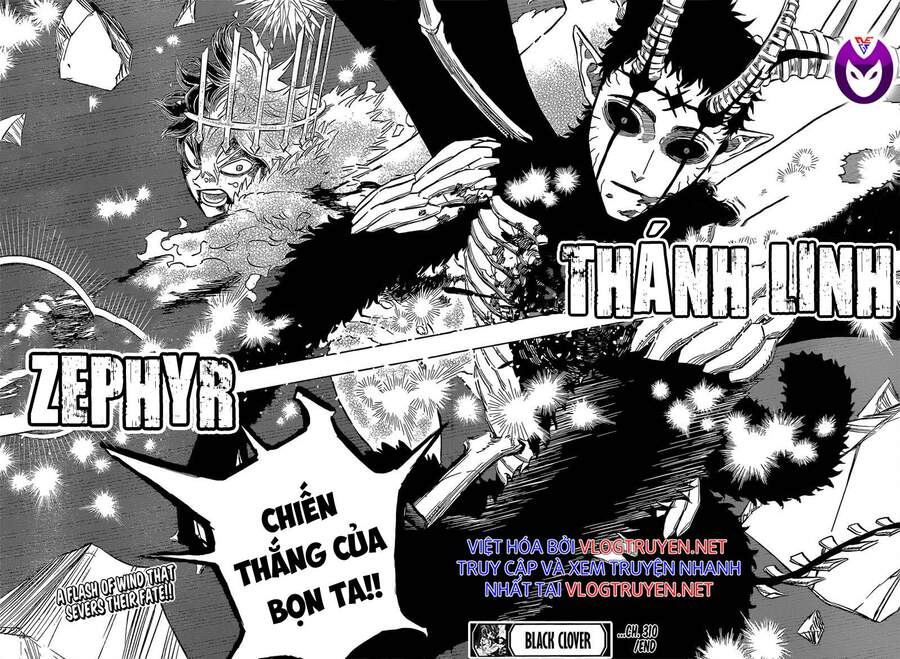 Black Clover - Thế Giới Phép Thuật Chap 310 - Next Chap 311