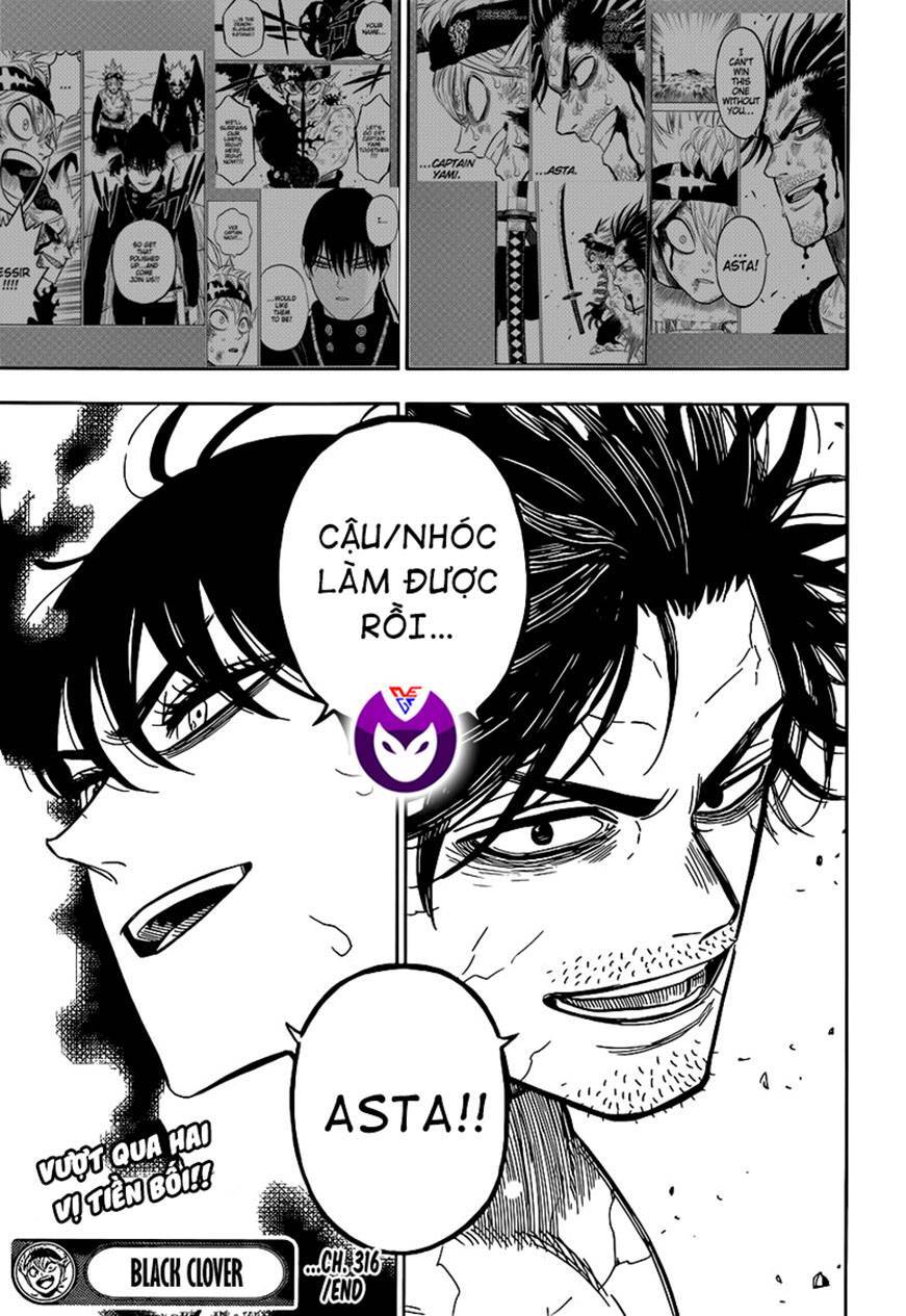 Black Clover - Thế Giới Phép Thuật Chap 316 - Next Chap 317