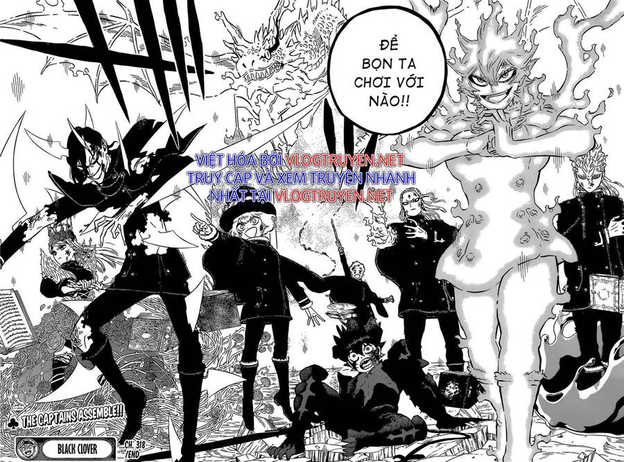 Black Clover - Thế Giới Phép Thuật Chap 318 - Next Chap 319