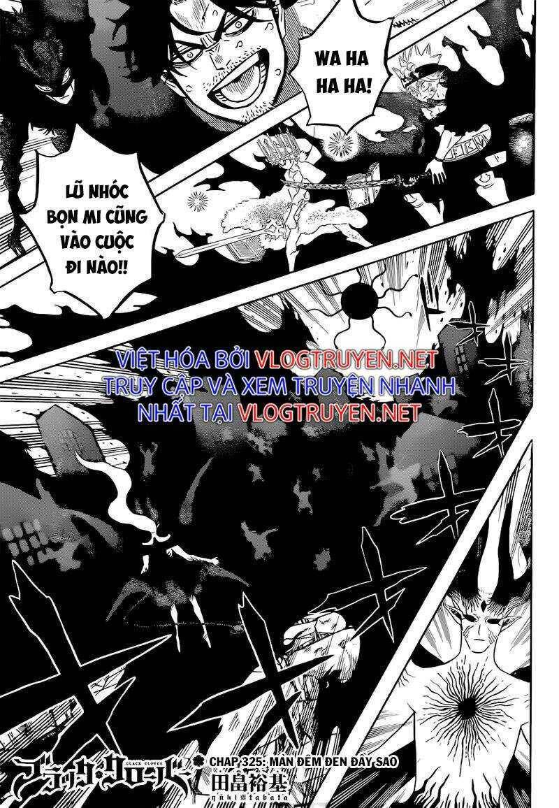 Black Clover - Thế Giới Phép Thuật Chap 325 - Next Chap 326