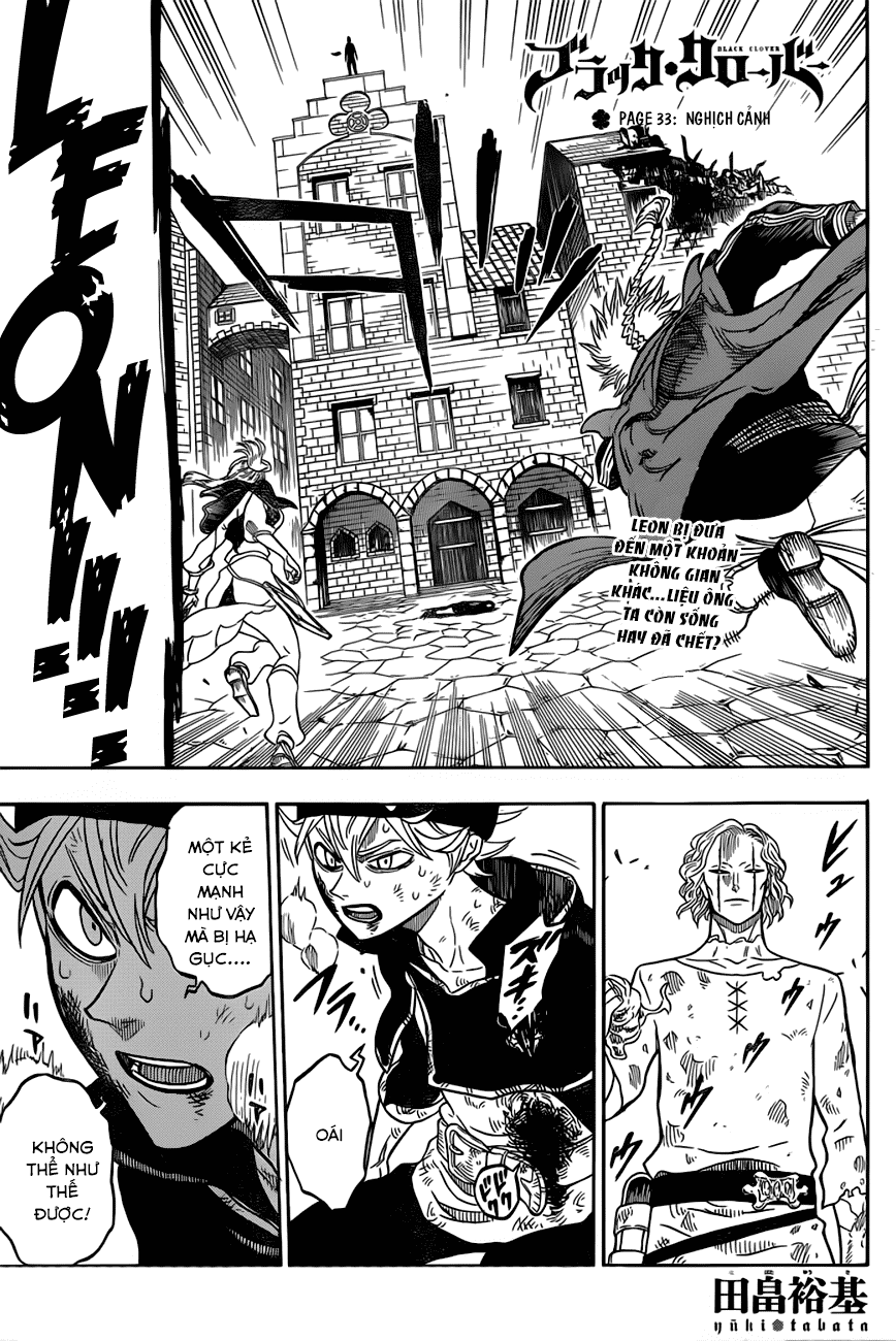 Black Clover - Thế Giới Phép Thuật Chap 33 - Next Chap 34