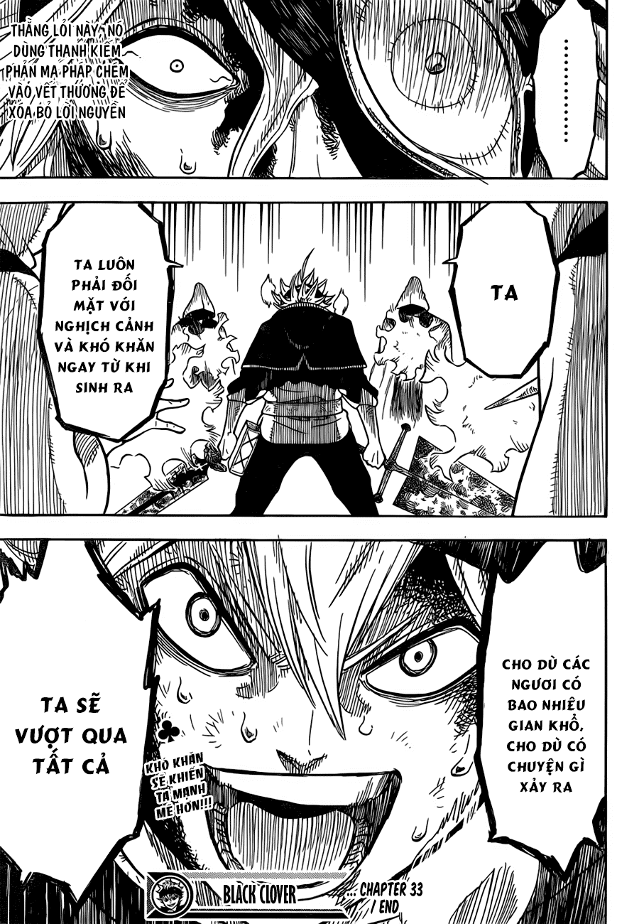 Black Clover - Thế Giới Phép Thuật Chap 33 - Next Chap 34