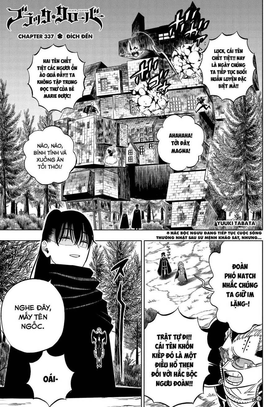 Black Clover - Thế Giới Phép Thuật Chap 337 - Next Chap 338