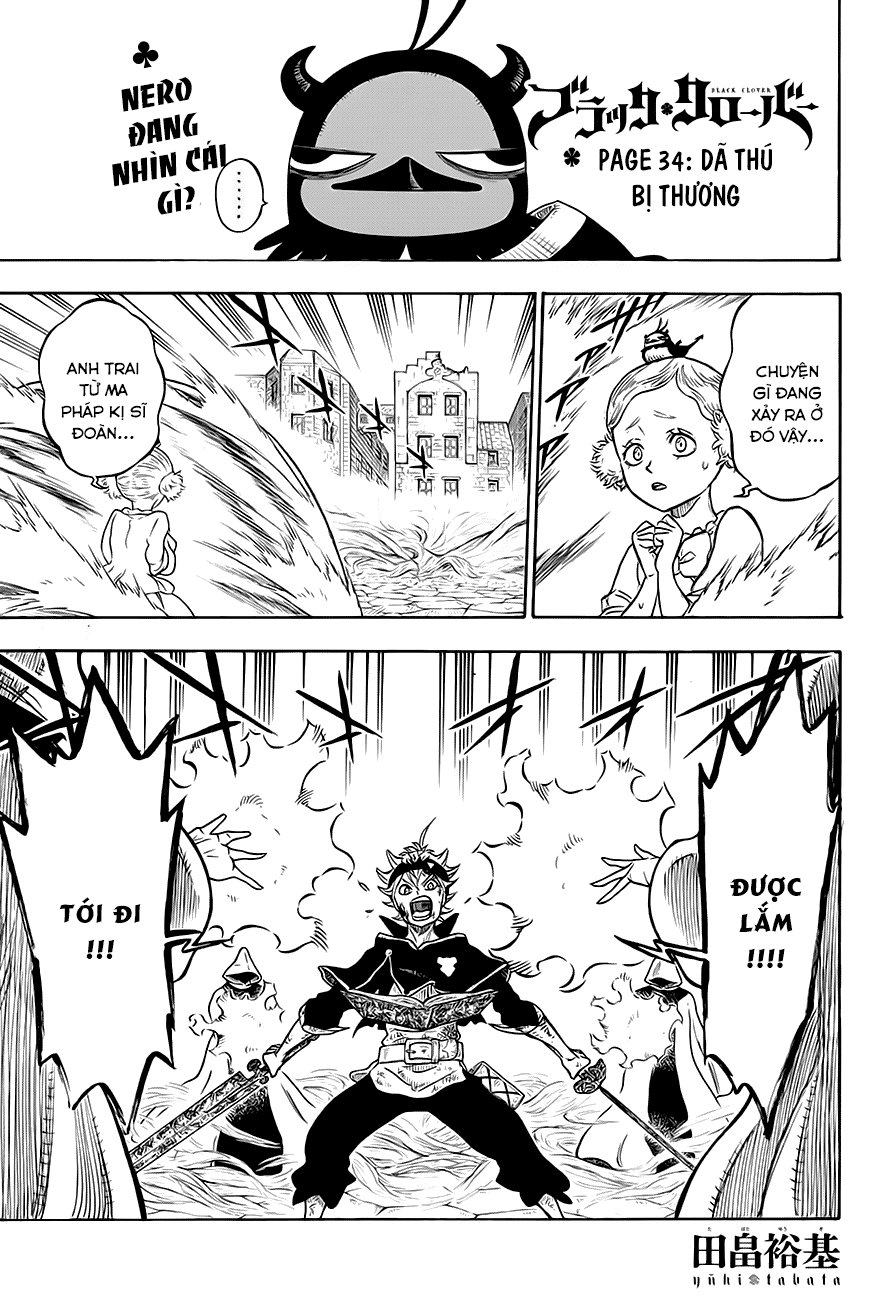 Black Clover - Thế Giới Phép Thuật Chap 34 - Next Chap 35