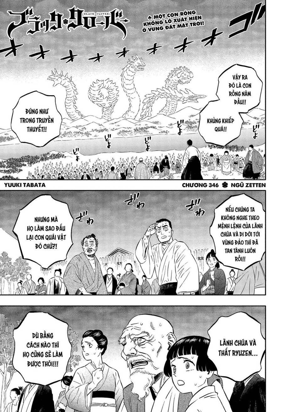 Black Clover - Thế Giới Phép Thuật Chap 346 - Next Chap 347