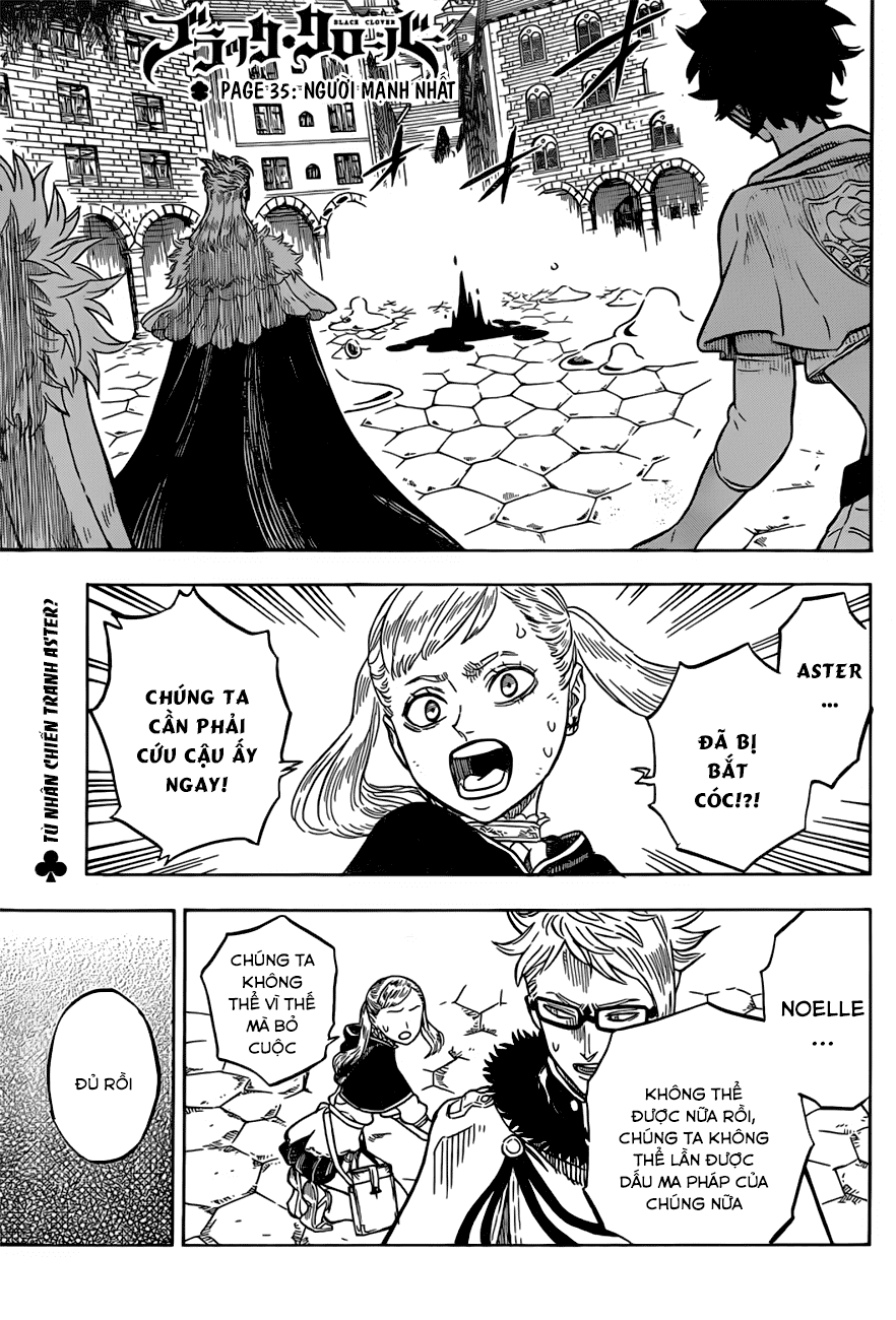 Black Clover - Thế Giới Phép Thuật Chap 35 - Next Chap 36
