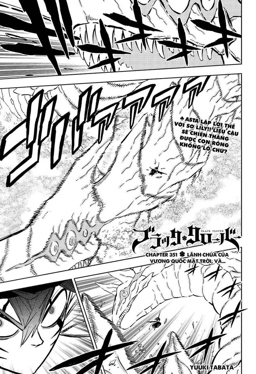 Black Clover - Thế Giới Phép Thuật Chap 351 - Next Chap 352