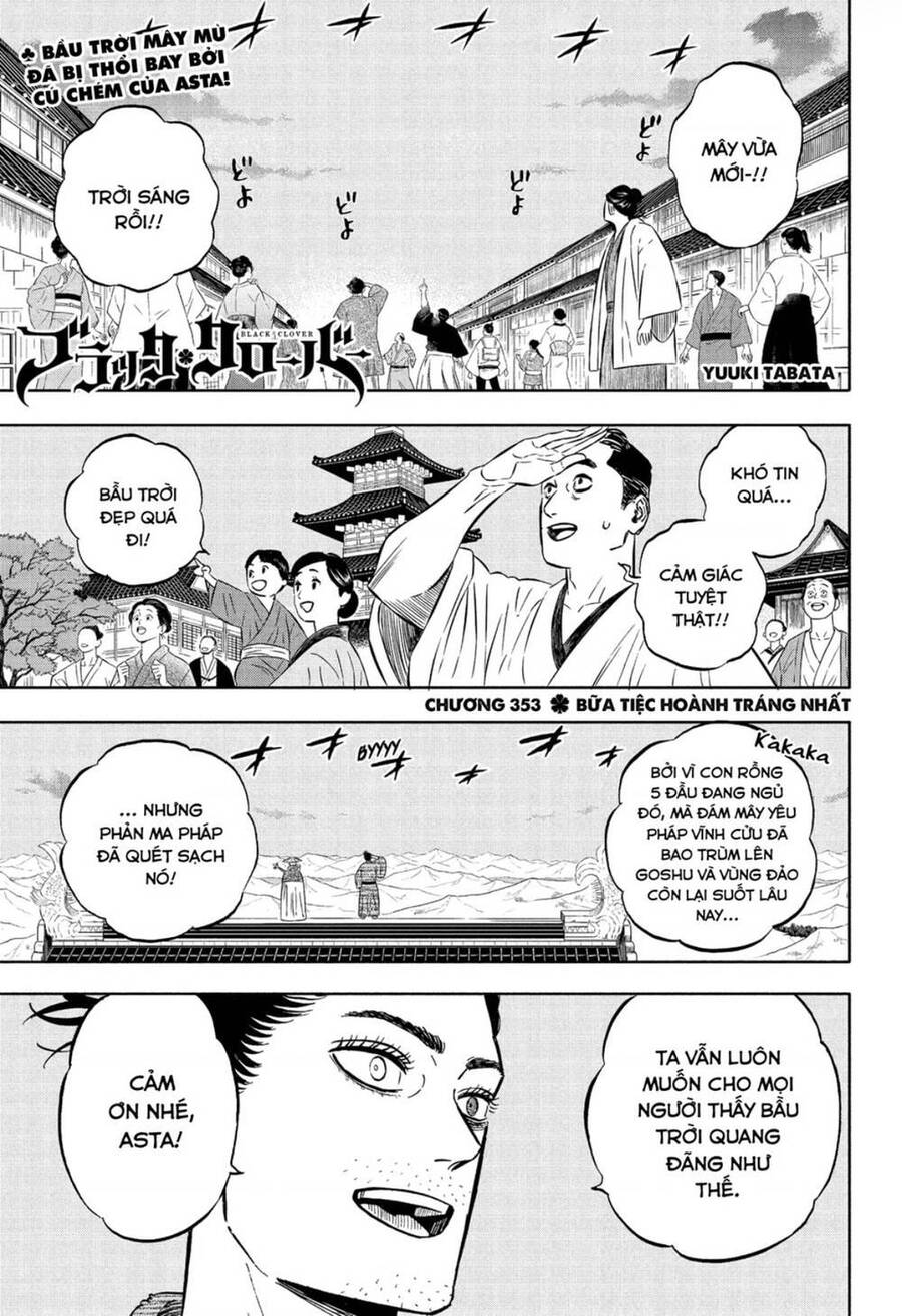 Black Clover - Thế Giới Phép Thuật Chap 353 - Next Chap 354