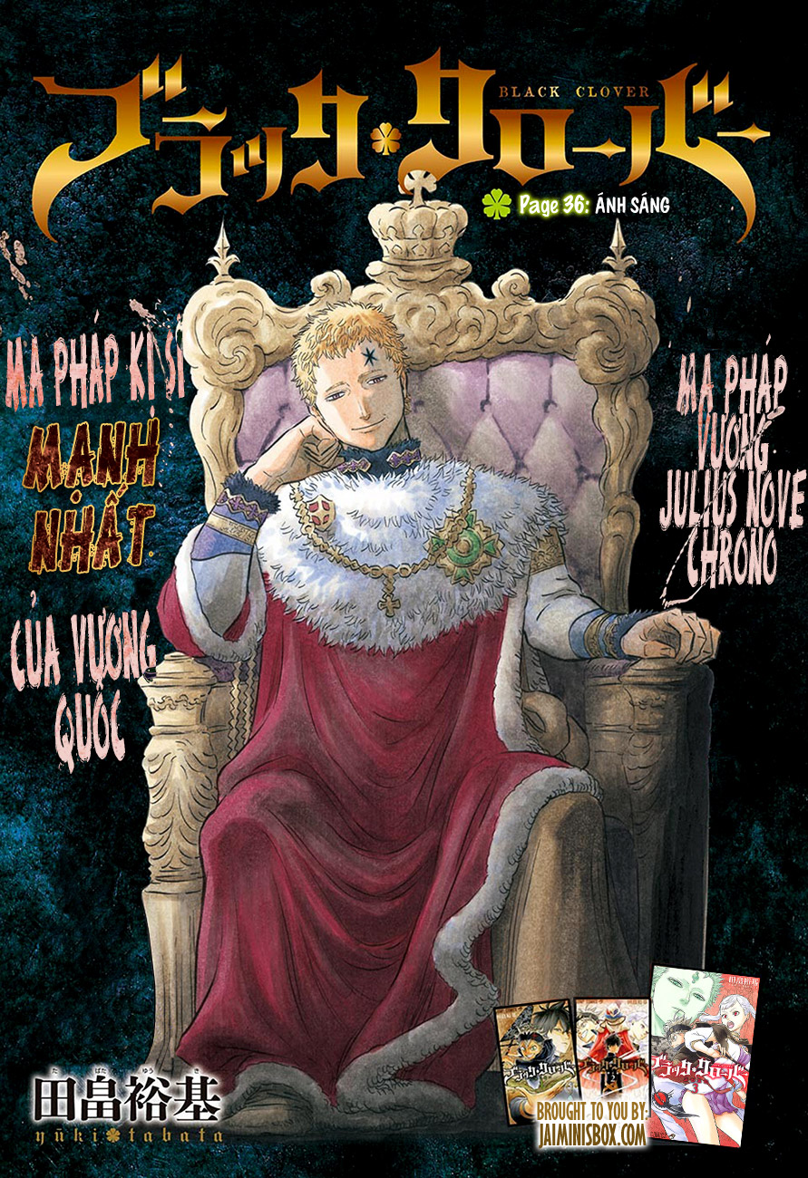 Black Clover - Thế Giới Phép Thuật Chap 36 - Next Chap 37
