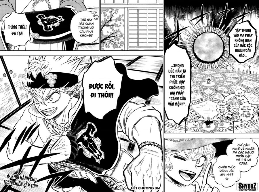 Black Clover - Thế Giới Phép Thuật Chap 361 - Next Chap 362