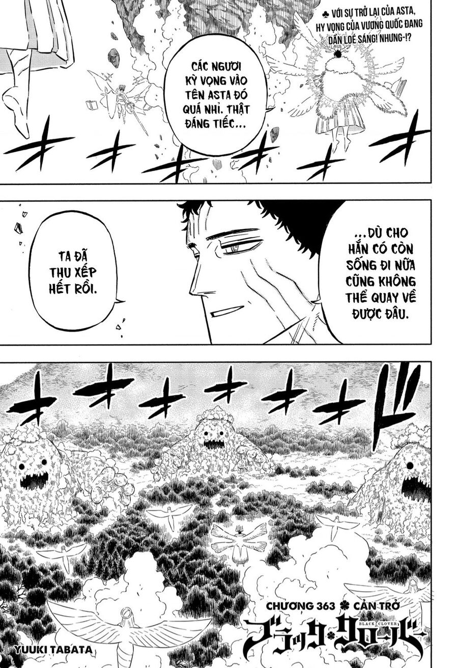 Black Clover - Thế Giới Phép Thuật Chap 363 - Next Chap 364