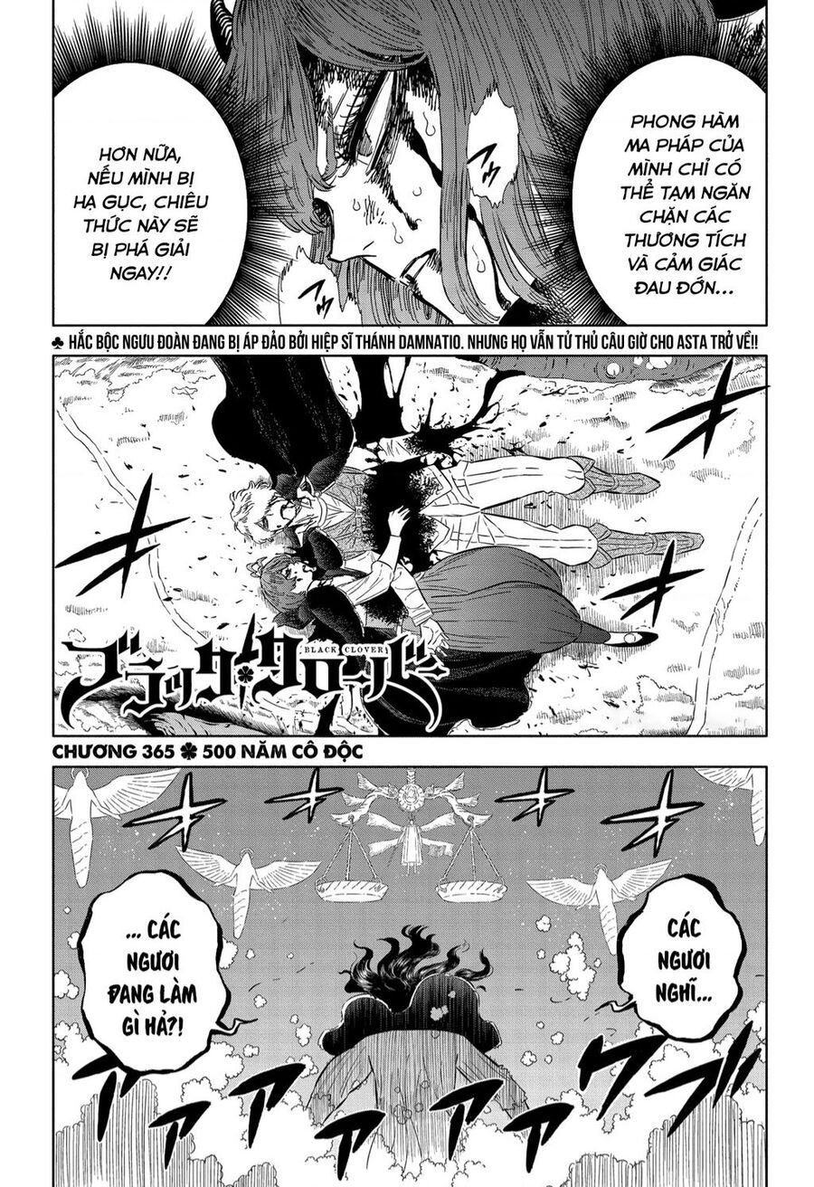 Black Clover - Thế Giới Phép Thuật Chap 365 - Next Chap 366