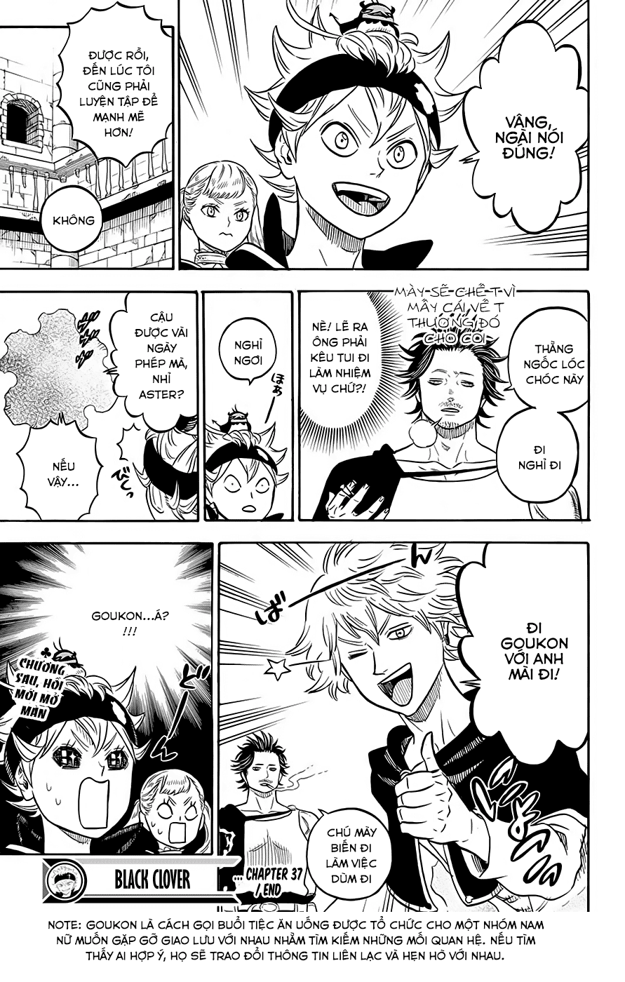 Black Clover - Thế Giới Phép Thuật Chap 37 - Next Chap 38