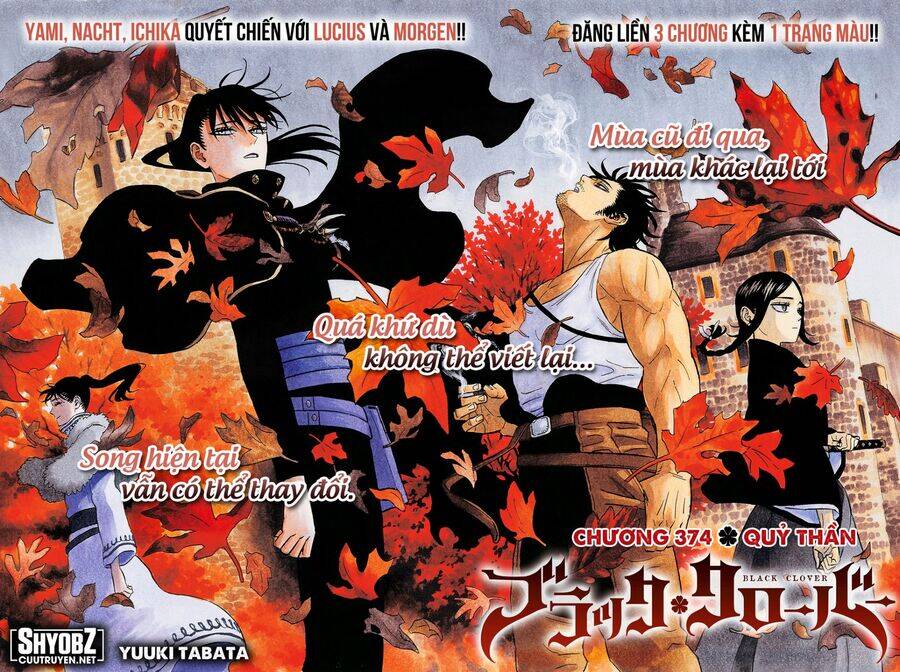 Black Clover - Thế Giới Phép Thuật Chap 374 - Next Chap 375