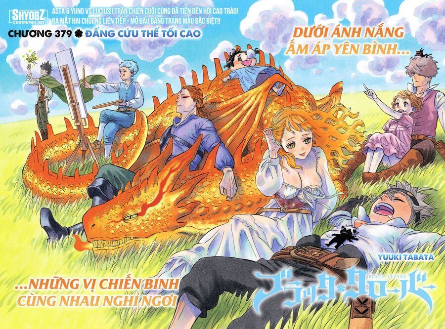 Black Clover - Thế Giới Phép Thuật Chap 379 - Next Chap 380