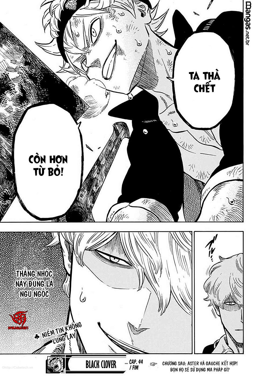 Black Clover - Thế Giới Phép Thuật Chap 44 - Next Chap 45
